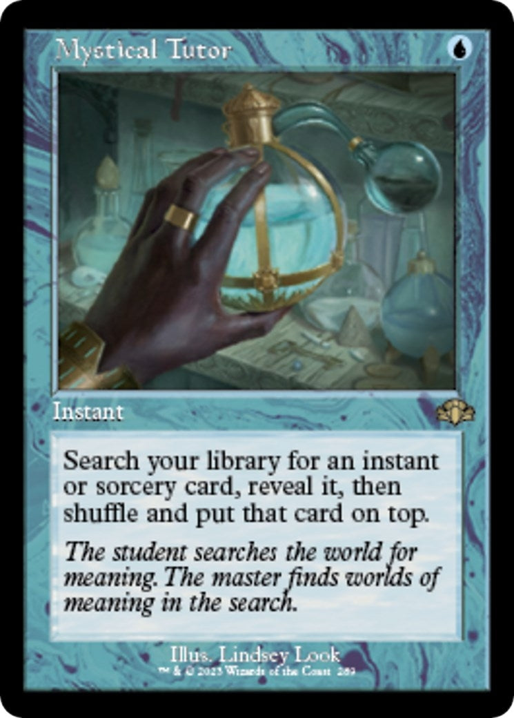 Image for Mystical Tutor (Retro Frame) (289) (Dominaria Remastered) - Magic: The Gathering