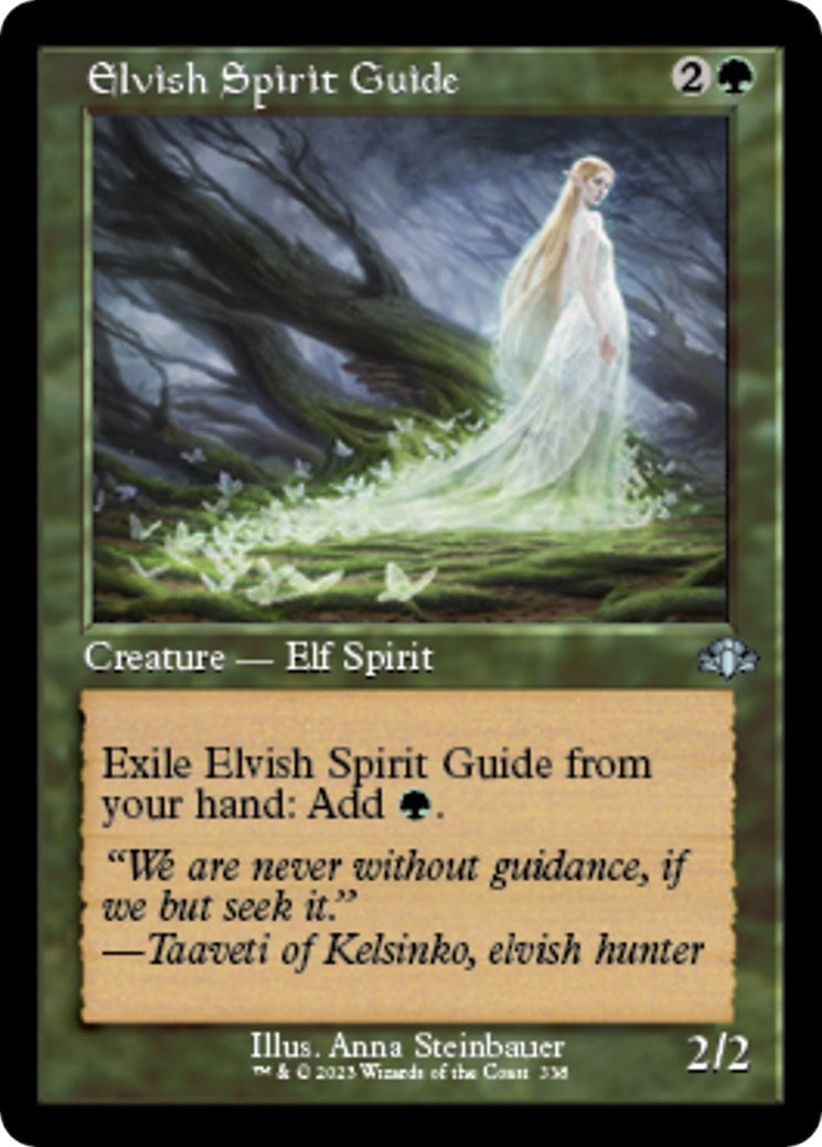 Image for Elvish Spirit Guide (Retro Frame) (338) (Dominaria Remastered) - Magic: The Gathering