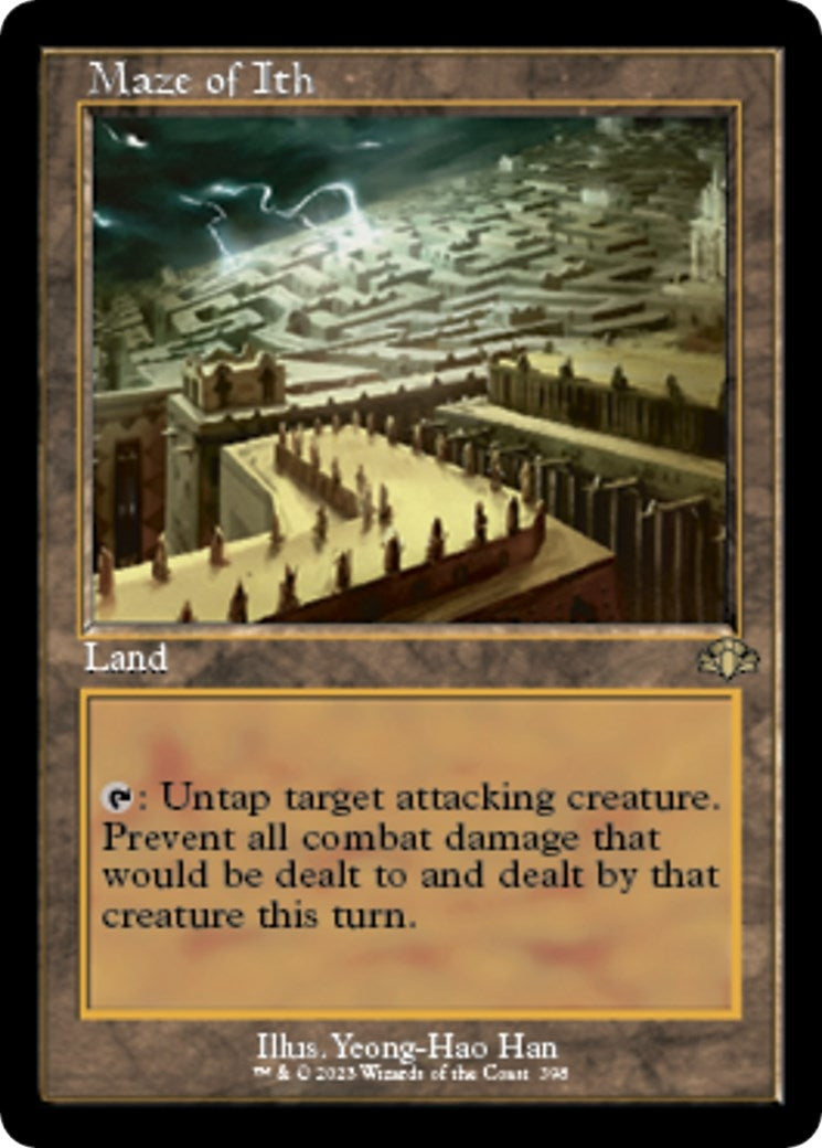 Image for Maze of Ith (Retro Frame) (398) (Dominaria Remastered) - Magic: The Gathering