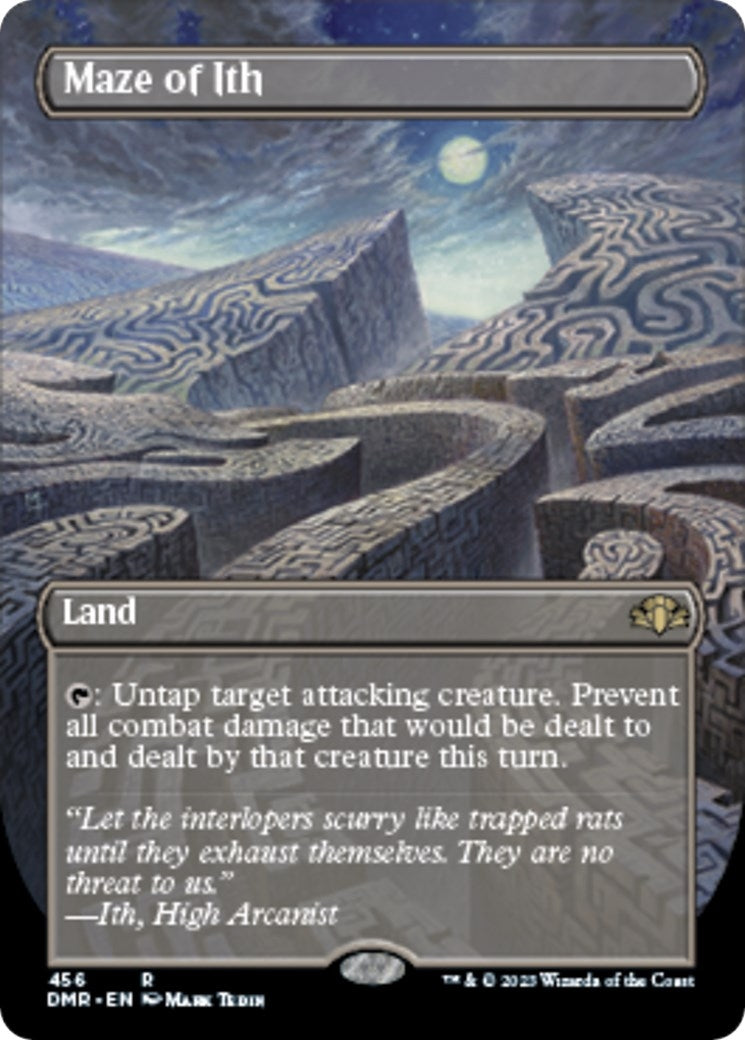 Image for Maze of Ith (Borderless) (456) (Dominaria Remastered) - Magic: The Gathering