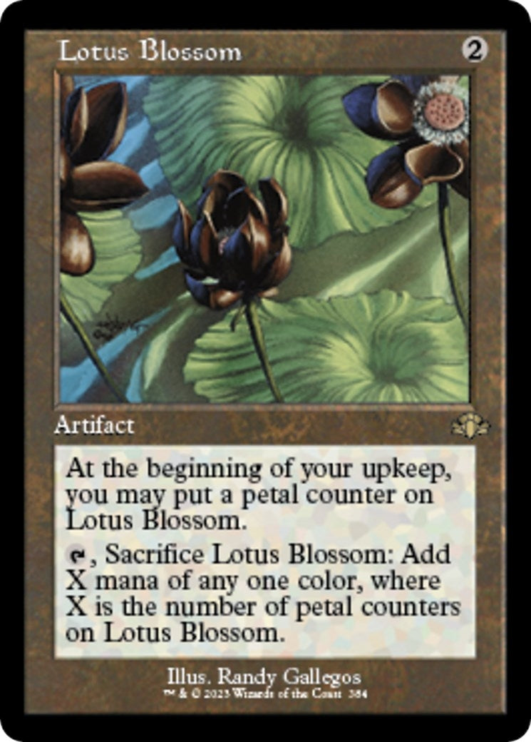 Lotus Blossom (Retro Frame) (384) (Dominaria Remastered)