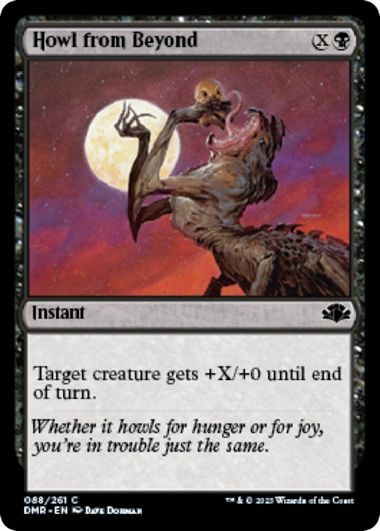 Image for Howl from Beyond (88) (Dominaria Remastered) - Magic: The Gathering