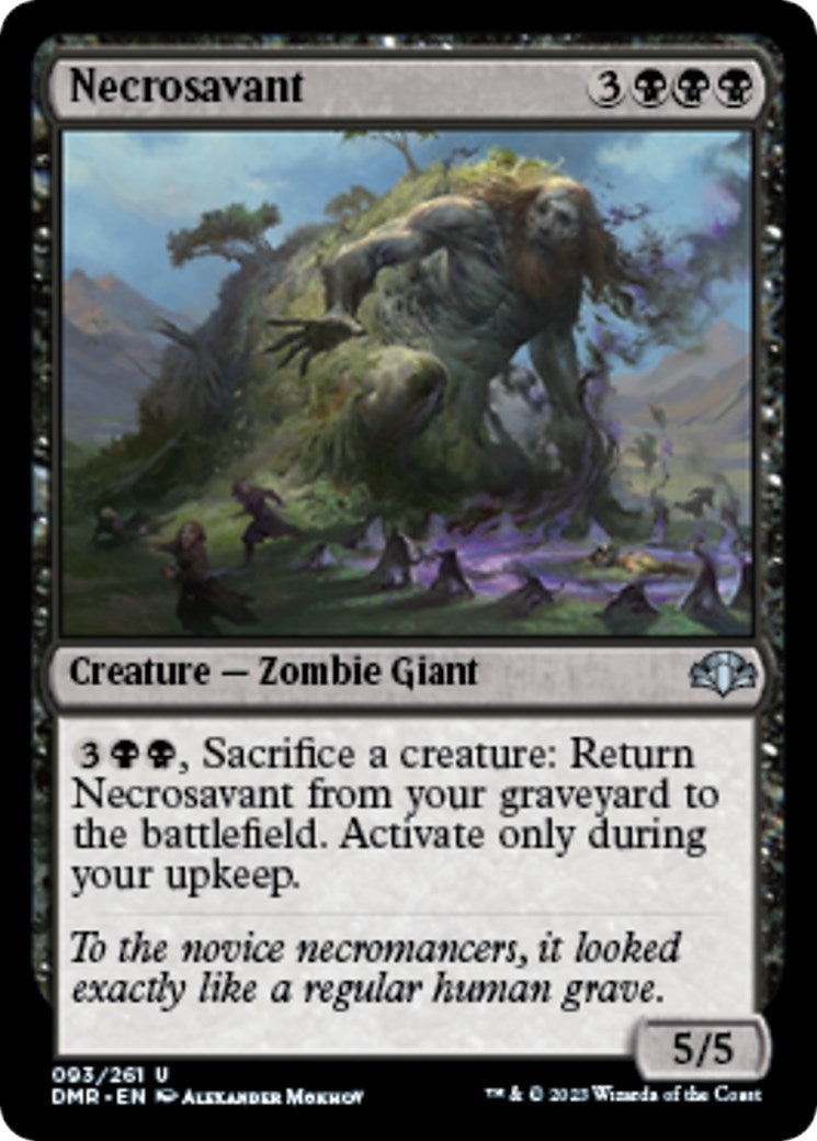 Image for Necrosavant (93) (Dominaria Remastered) - Magic: The Gathering