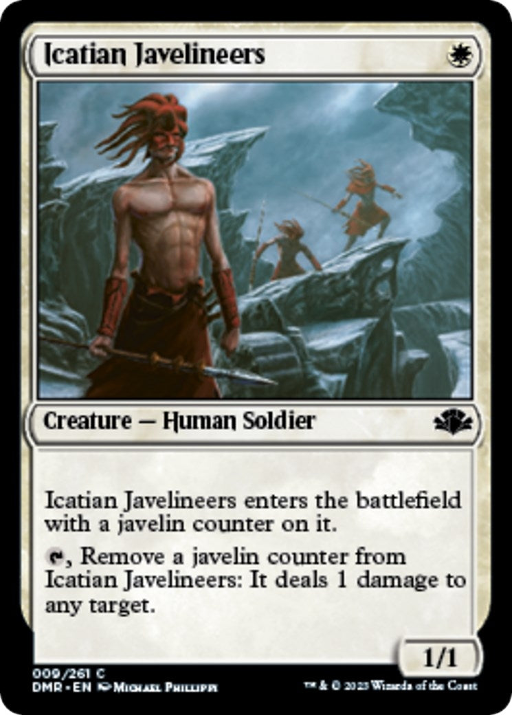 Icatian Javelineers (9) (Dominaria Remastered)