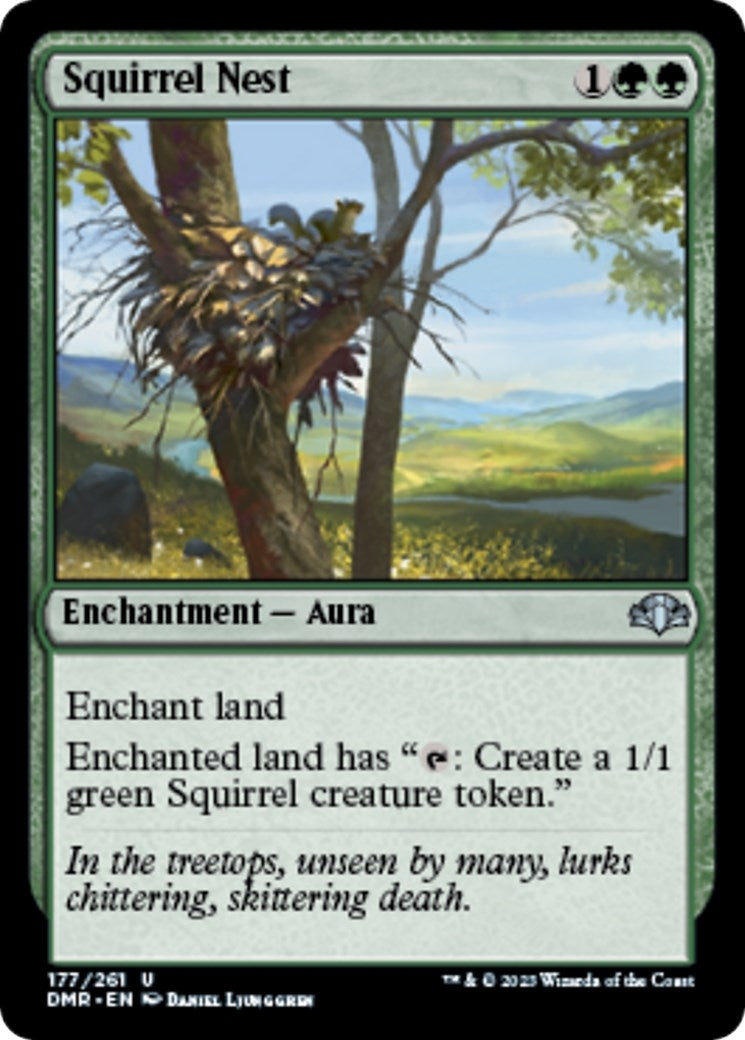 Image for Squirrel Nest (177) (Dominaria Remastered) - Magic: The Gathering