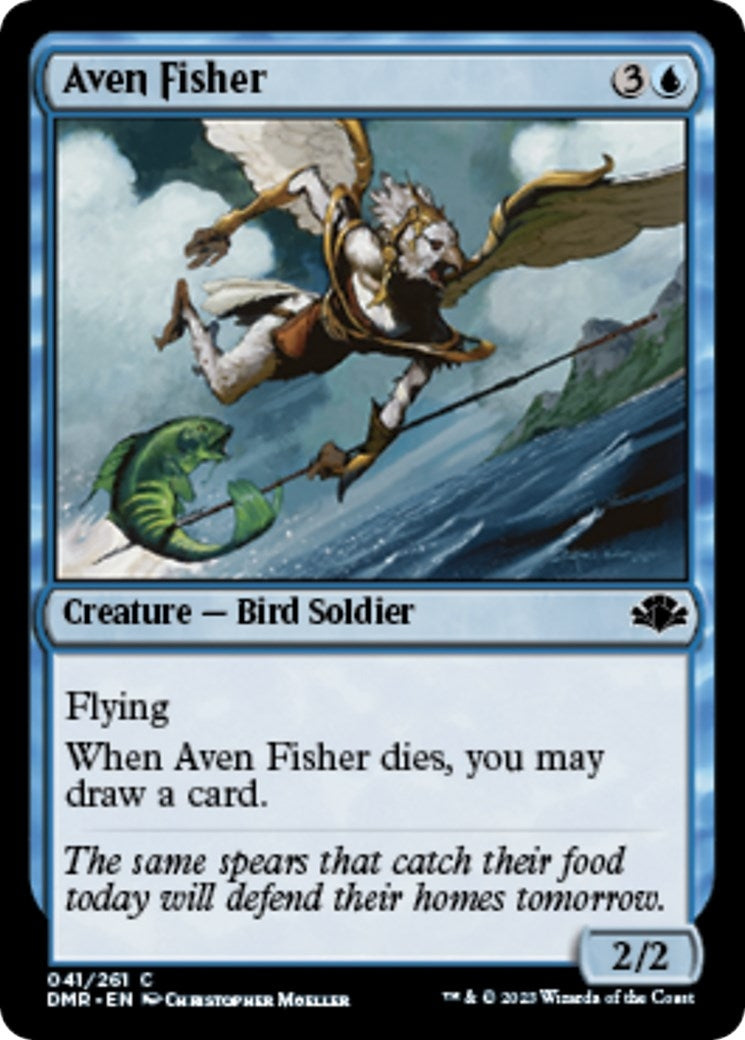 Image for Aven Fisher (41) (Dominaria Remastered) - Magic: The Gathering
