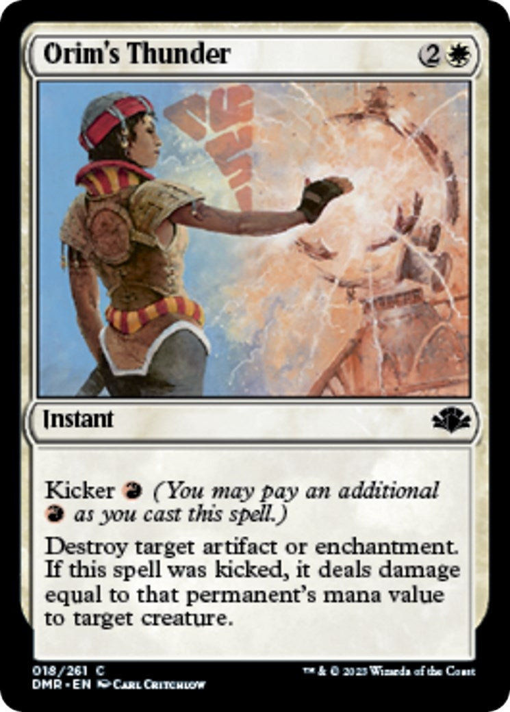 Orim's Thunder (18) (Dominaria Remastered)