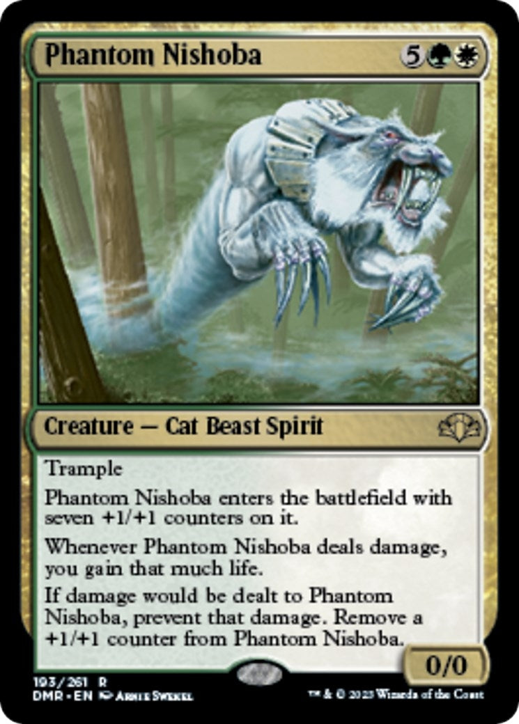 Image for Phantom Nishoba (193) (Dominaria Remastered) - Magic: The Gathering