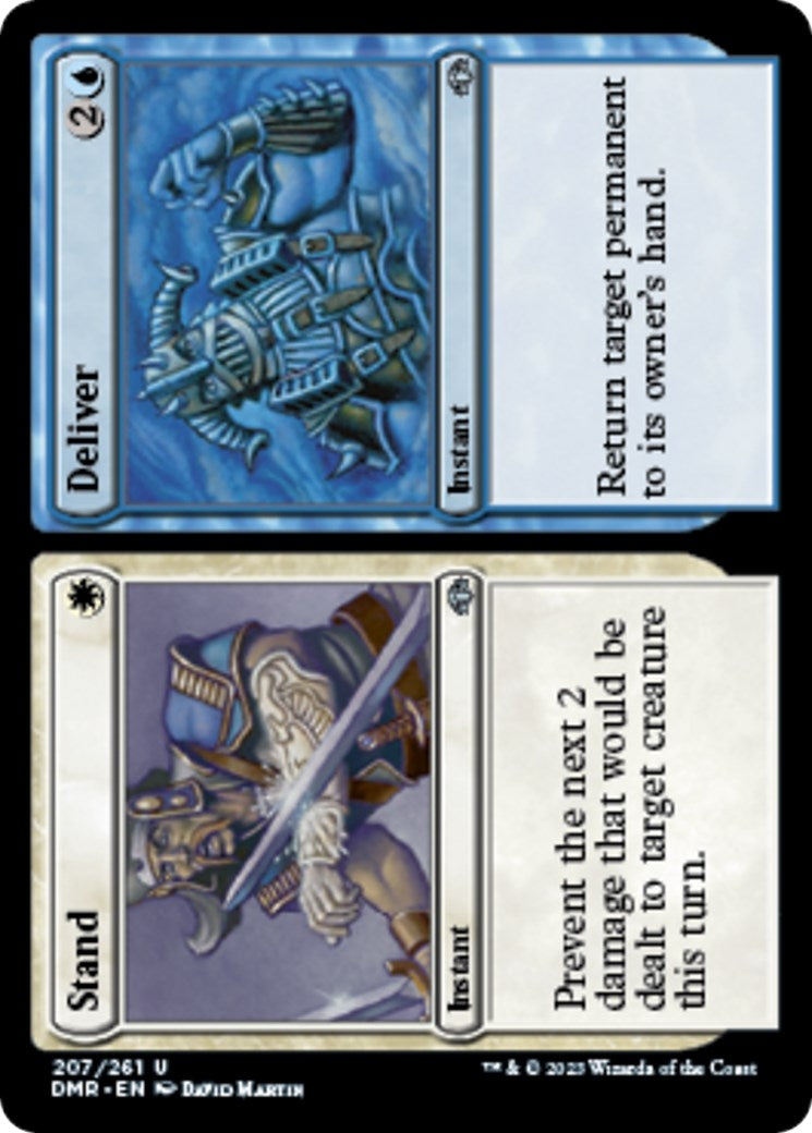 Stand // Deliver (207) (Dominaria Remastered)