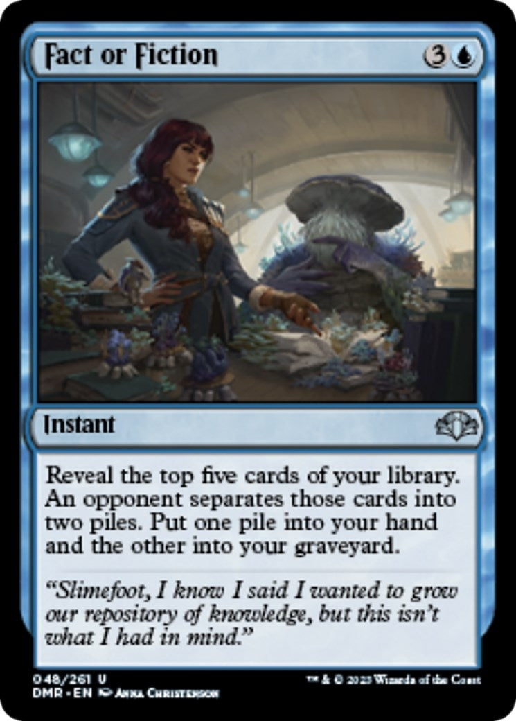 Image for Fact or Fiction (48) (Dominaria Remastered) - Magic: The Gathering