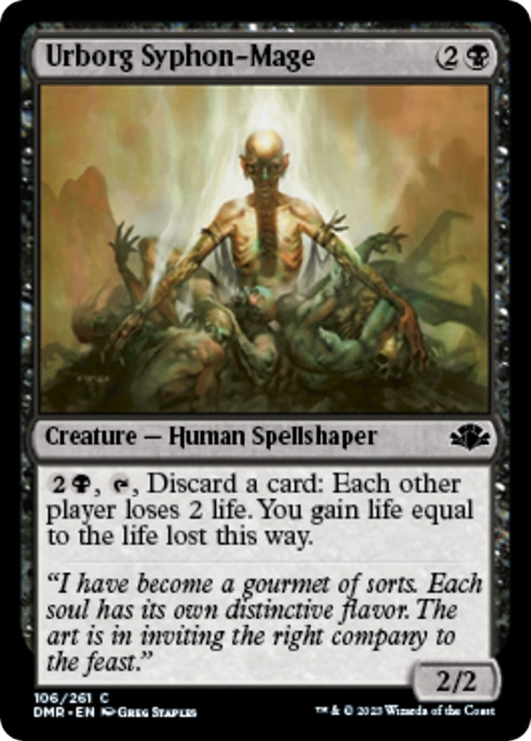 Image for Urborg Syphon-Mage (106) (Dominaria Remastered) - Magic: The Gathering
