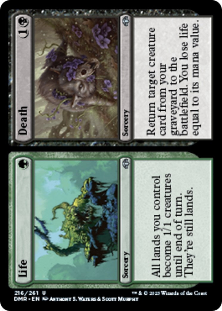 Image for Life // Death (216) (Dominaria Remastered) - Magic: The Gathering