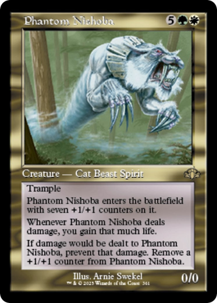 Image for Phantom Nishoba (Retro Frame) (361) (Dominaria Remastered) - Magic: The Gathering