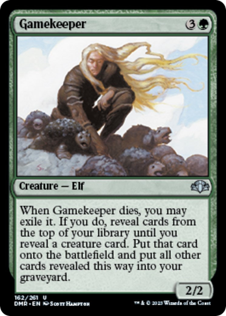 Image for Gamekeeper (162) (Dominaria Remastered) - Magic: The Gathering