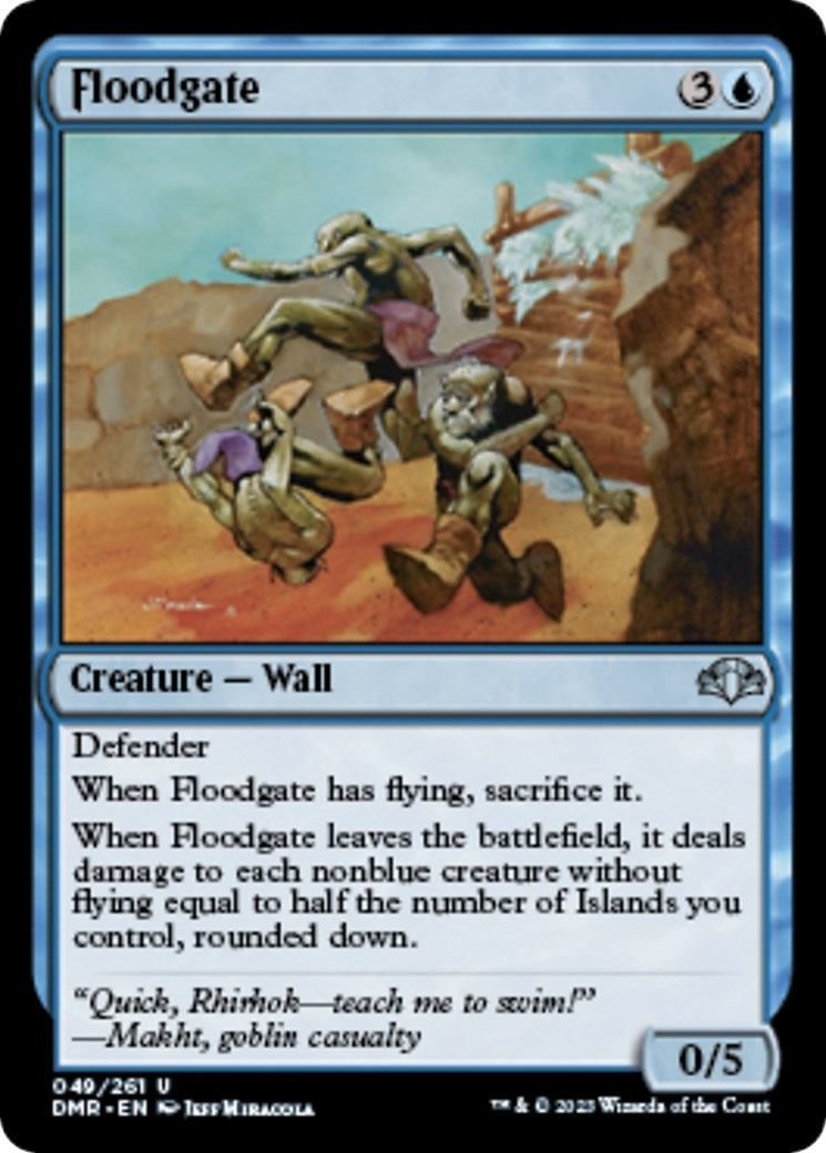 Image for Floodgate (49) (Dominaria Remastered) - Magic: The Gathering