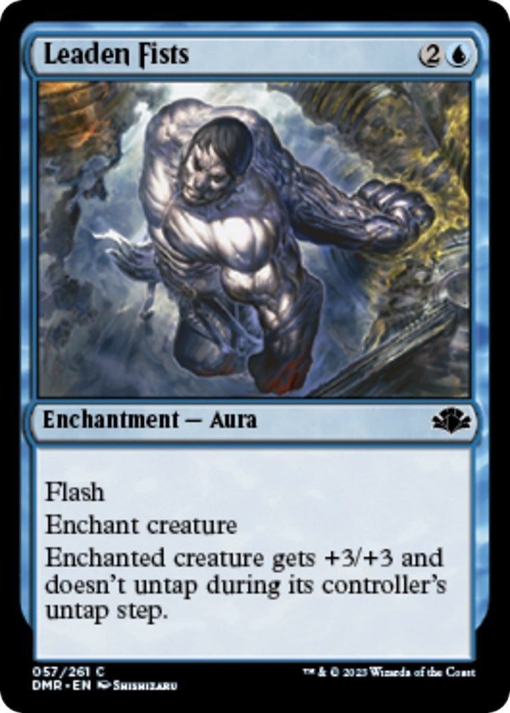 Image for Leaden Fists (57) (Dominaria Remastered) - Magic: The Gathering