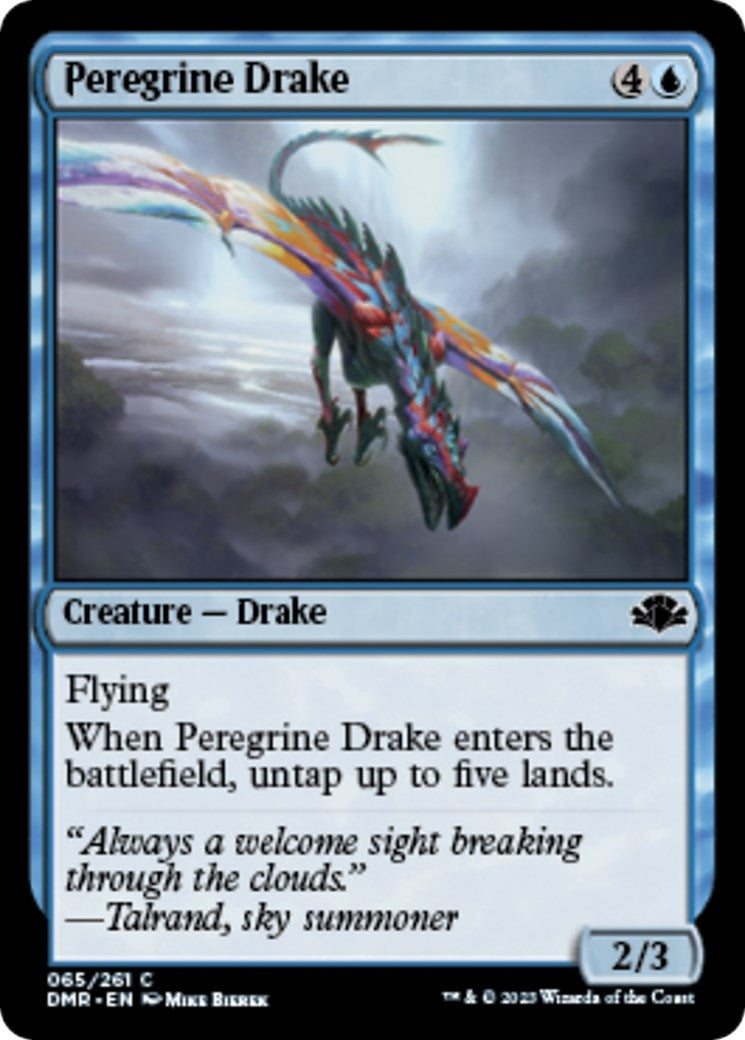 Image for Peregrine Drake (65) (Dominaria Remastered) - Magic: The Gathering