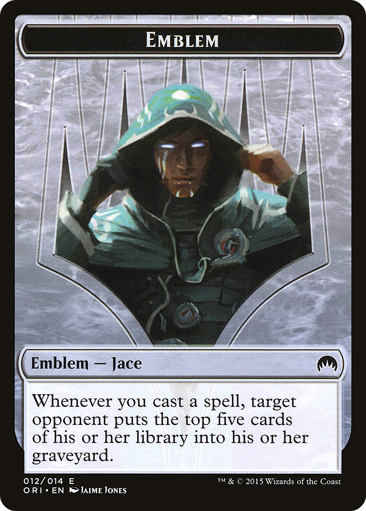 Emblem - Jace, Telepath Unbound (12) (ORI)