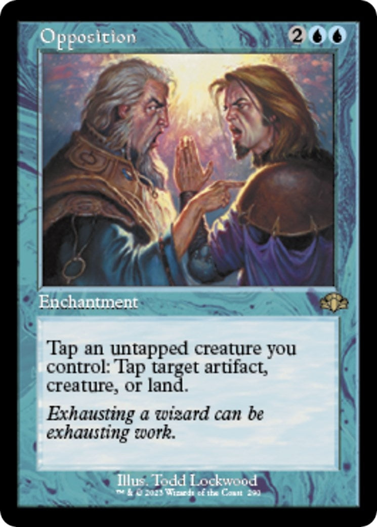 Opposition (Retro Frame) (290) (Dominaria Remastered)