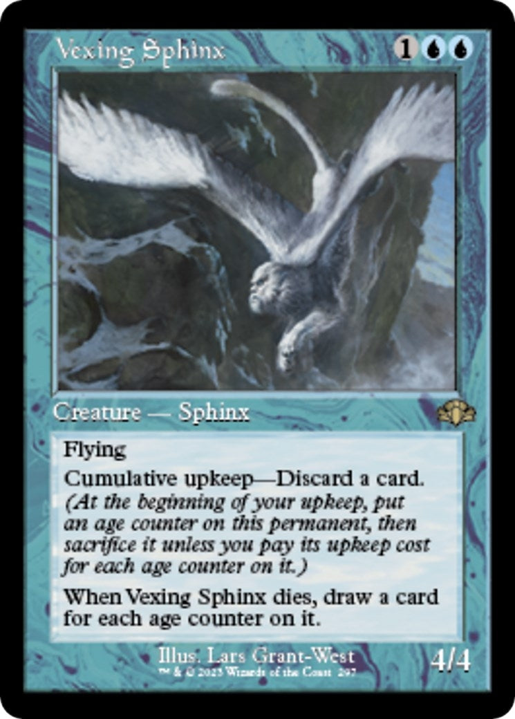 Image for Vexing Sphinx (Retro Frame) (297) (Dominaria Remastered) - Magic: The Gathering