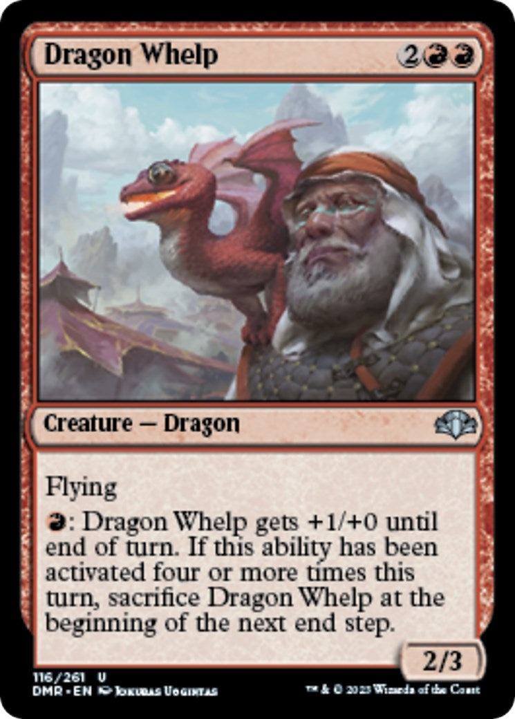 Image for Dragon Whelp (116) (Dominaria Remastered) - Magic: The Gathering