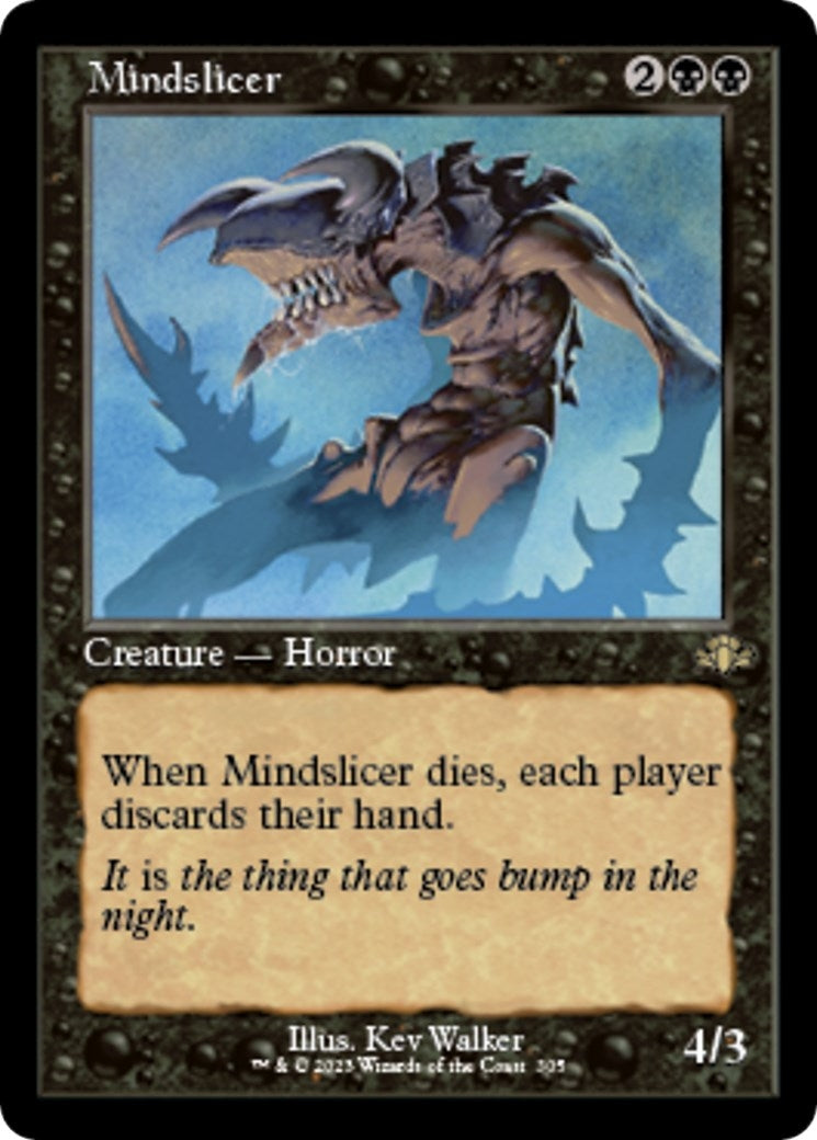 Image for Mindslicer (Retro Frame) (305) (Dominaria Remastered) - Magic: The Gathering