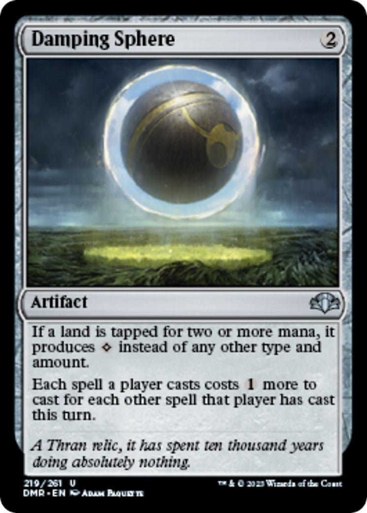 Image for Damping Sphere (219) (Dominaria Remastered) - Magic: The Gathering