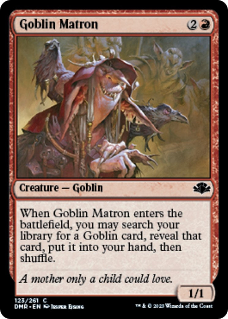 Image for Goblin Matron (123) (Dominaria Remastered) - Magic: The Gathering