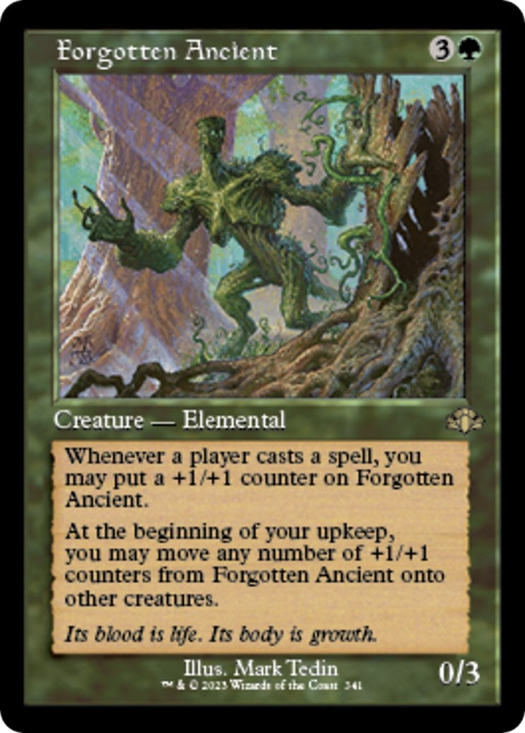 Image for Forgotten Ancient (Retro Frame) (341) (Dominaria Remastered) - Magic: The Gathering