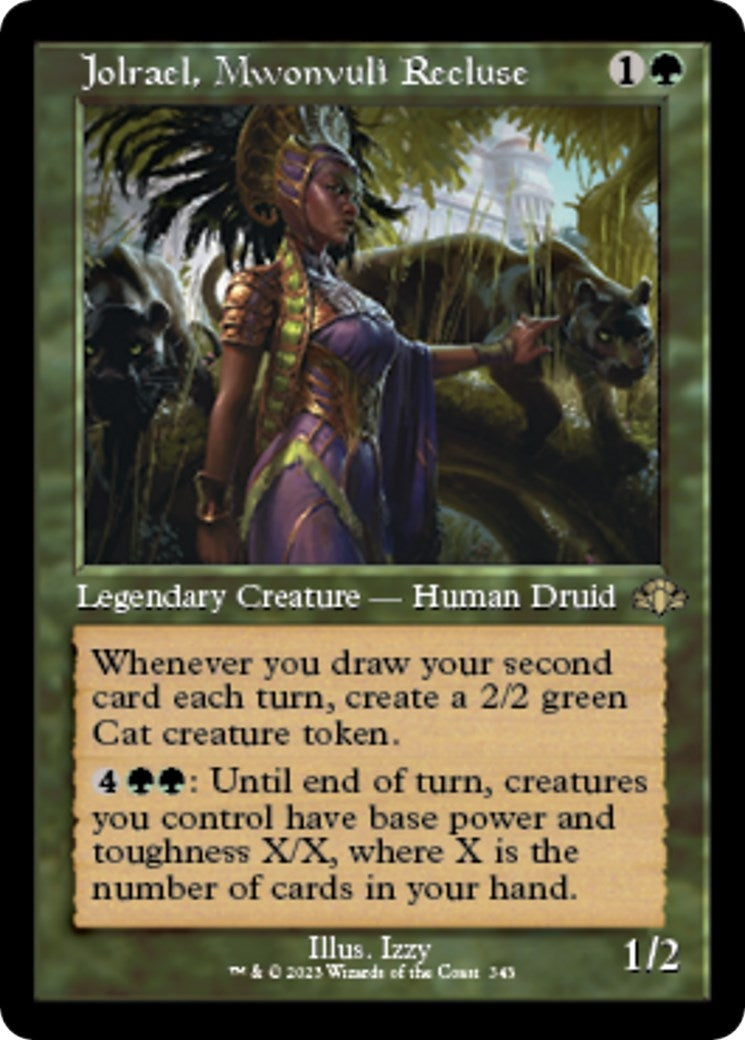 Image for Jolrael, Mwonvuli Recluse (Retro Frame) (343) (Dominaria Remastered) - Magic: The Gathering
