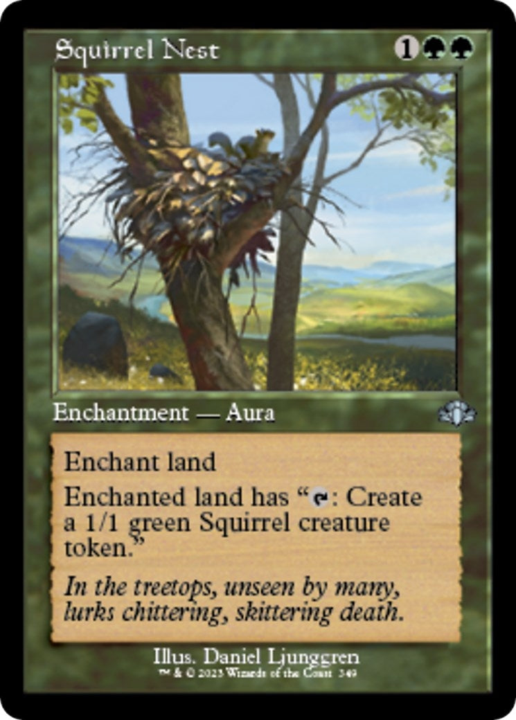 Image for Squirrel Nest (Retro Frame) (349) (Dominaria Remastered) - Magic: The Gathering