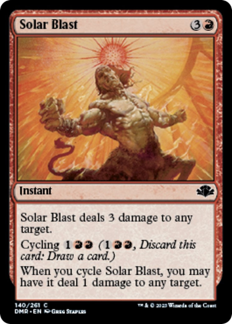 Solar Blast (140) (Dominaria Remastered)