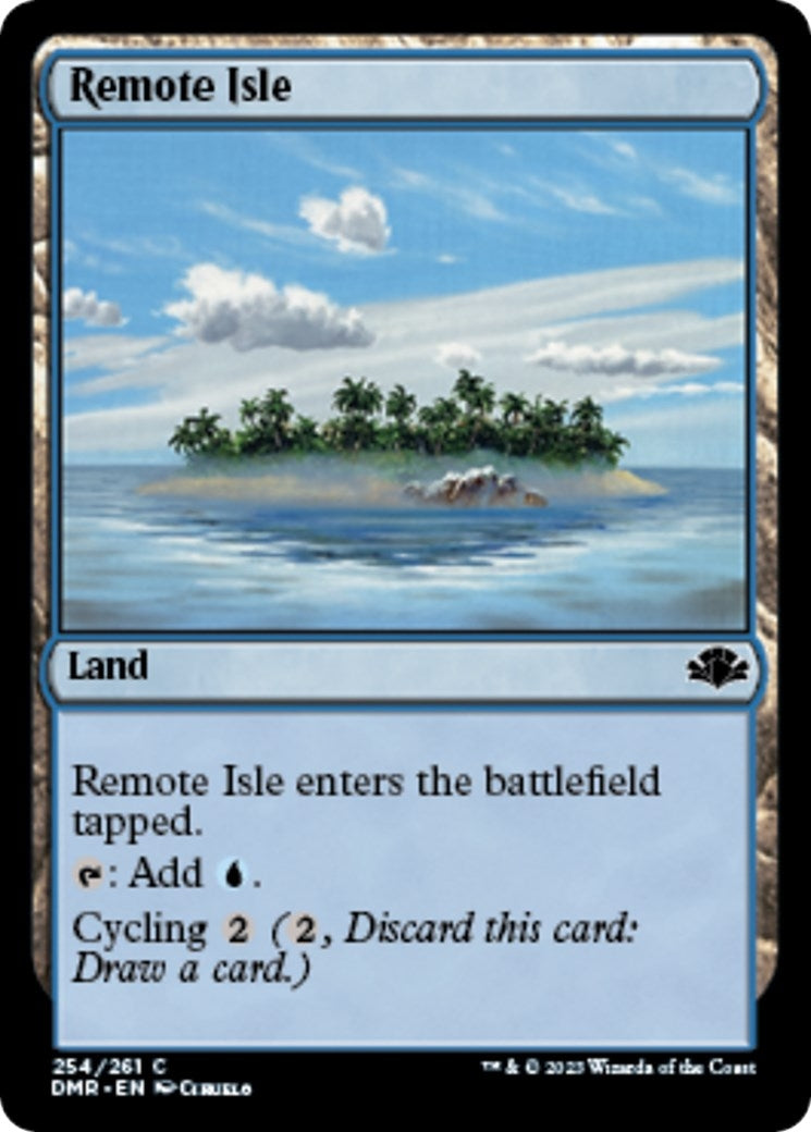 Image for Remote Isle (254) (Dominaria Remastered) - Magic: The Gathering