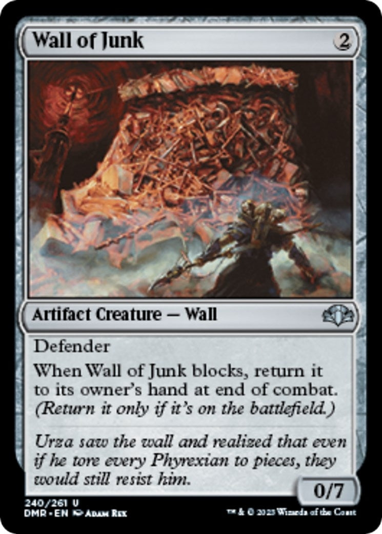 Image for Wall of Junk (240) (Dominaria Remastered) - Magic: The Gathering