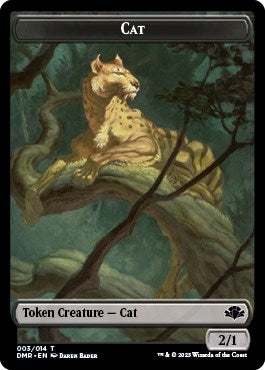 Cat Token (003) (3) (Dominaria Remastered)