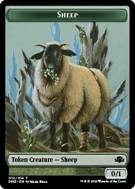 Image for Sheep Token (12) (Dominaria Remastered) - Magic: The Gathering