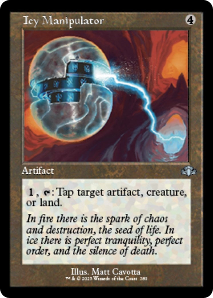 Icy Manipulator (Retro Frame) (380) (Dominaria Remastered)