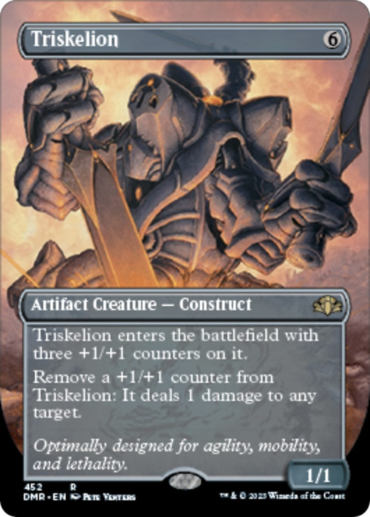 Triskelion (Borderless) (452) (Dominaria Remastered)
