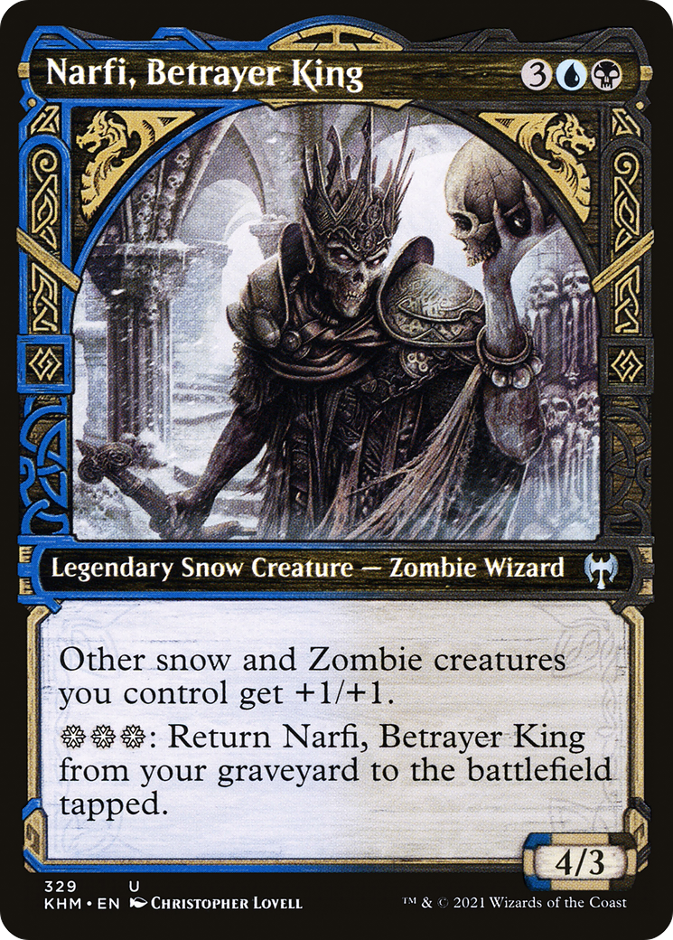 Narfi, Betrayer King (Showcase) (329) (KHM)
