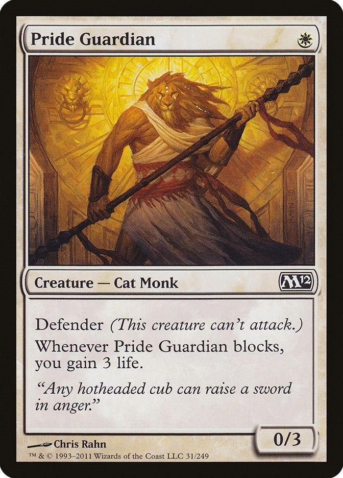 Image for Pride Guardian (31) (Magic 2012 (M12)) (M12) - Magic: The Gathering