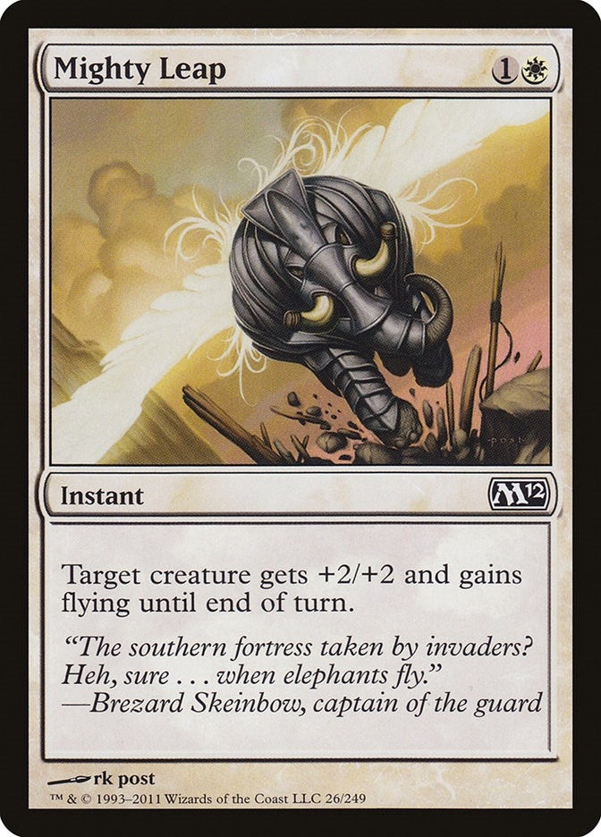 Image for Mighty Leap (26) (Magic 2012 (M12)) (M12) - Magic: The Gathering