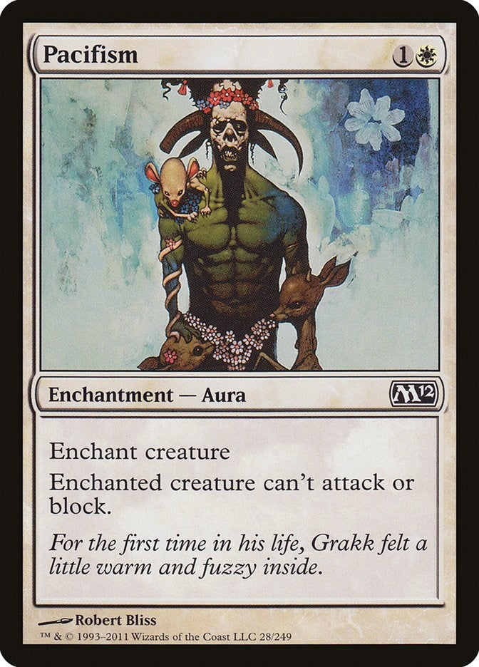 Image for Pacifism (28) (Magic 2012 (M12)) (M12) - Magic: The Gathering