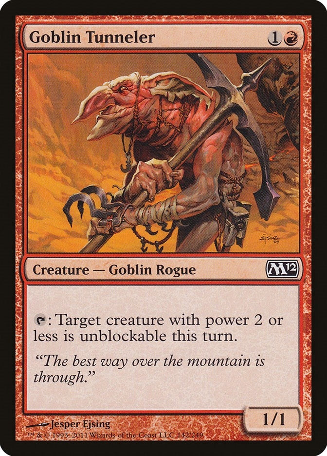 Image for Goblin Tunneler (142) (Magic 2012 (M12)) (M12) - Magic: The Gathering