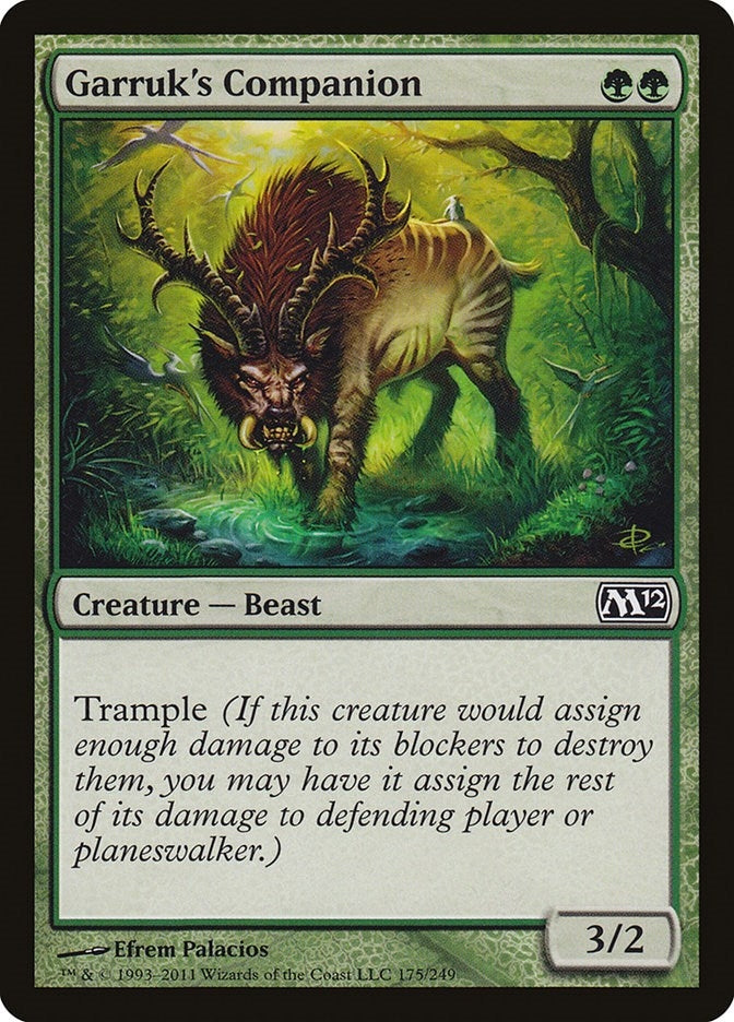 Image for Garruk's Companion (175) (Magic 2012 (M12)) (M12) - Magic: The Gathering