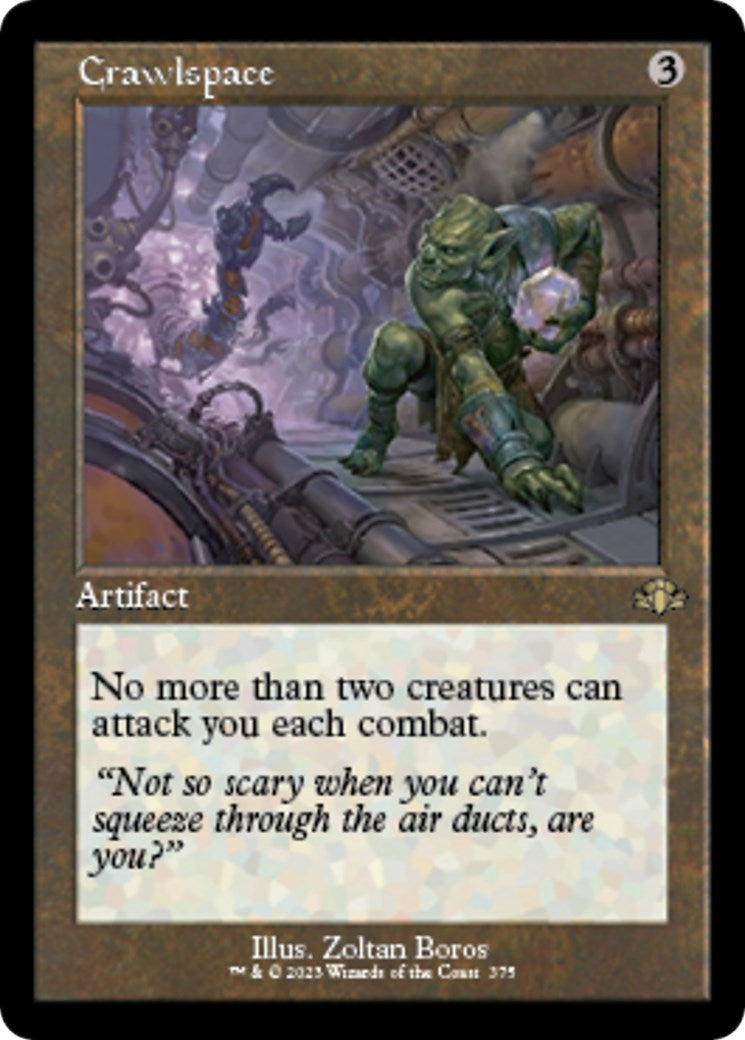 Crawlspace (Retro Frame) (375) (Dominaria Remastered)