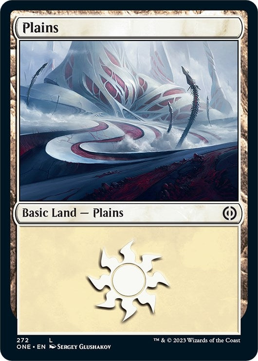 Image for Plains (272) (272) (Phyrexia: All Will Be One) - Magic: The Gathering