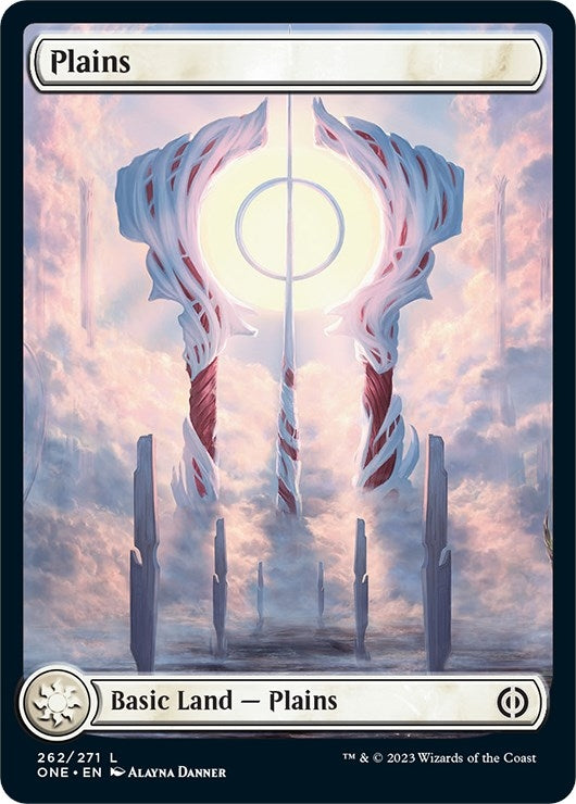Image for Plains (262) - Full Art (262) (Phyrexia: All Will Be One) - Magic: The Gathering