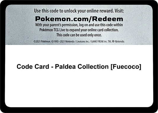 Image for Code Card - Paldea Collection [Fuecoco] (SV01: Scarlet & Violet Base Set) - Pokemon