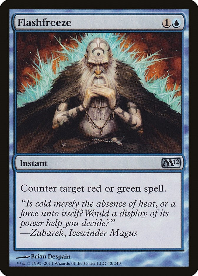 Image for Flashfreeze (52) (Magic 2012 (M12)) (M12) - Magic: The Gathering