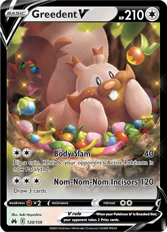 Greedent V (120/159) (Crown Zenith)